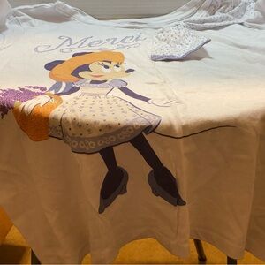 Disney Minnie Mouse Merci shirt from France Pavilion at Walt Disney World 2023